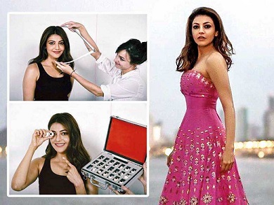 kajal wax statue launched on 5th