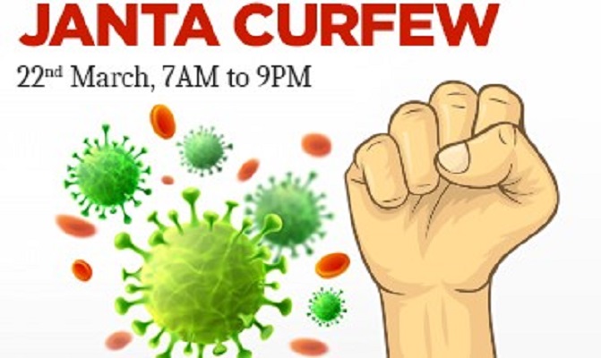 Janatha curfew corona